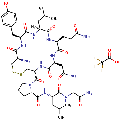 [Leu3]-Oxytocin trifluoroacetic acid Salt