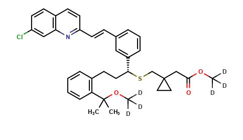 Methoxy-d3 Montelukast Methyl Ester-d3	