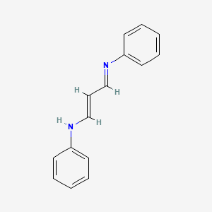 (N-((1E,3E)-3-(phenylimino)prop-1-en-1-yl)aniline)