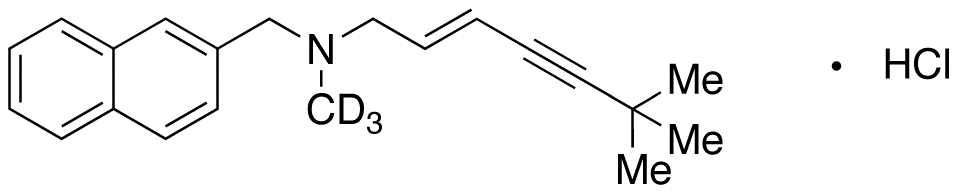 N-[(2E)-6,6-Dimethyl-2-hepten-4-yn-1-yl]-N-methyl-2-naphthalenemethanamine-d3 Hydrochloride