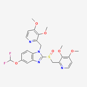 N-[(3,4-Dimethoxy-2-pyridinyl)methyl] Pantoprazole