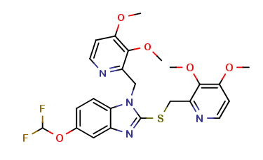 N-[(3,4-Dimethoxy-2-pyridinyl)methyl] Pantoprazole Sulfide