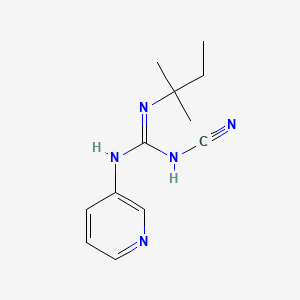 N-Cyano-N’-(1,1-dimethylpropyl)-N’’-3-pyridinyl-guanidine