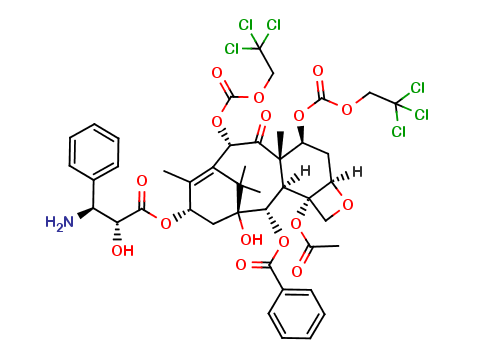 N-Des-t-boc-10-deacetyl-7,10-O-bis{[(2,2,2-trichloroethyl)oxy]carbonyl} Docetaxel