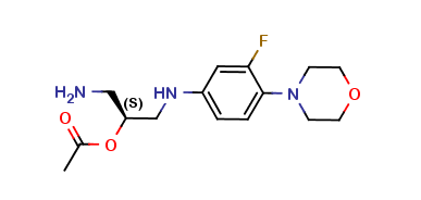 N-Desacetyl-N,O-descarbonyl O-Acetyl Linezolid