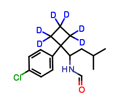 N-Formyl N,N-Didesmethyl Sibutramine-d6