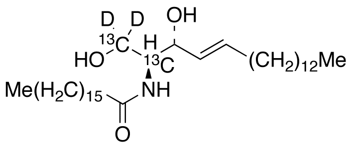 N-Heptadecanoyl-D-erythro-sphingosine-13C2,d2