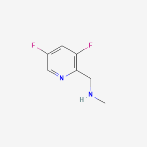 N-Methyl-(3,5-difluoropyridin-2-yl)methaneamine