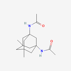 N,N-(5,7-dimethyl adamantane-1,3-diyl) diacetamide