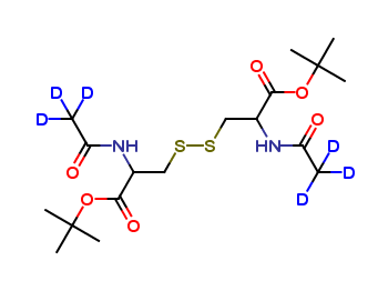 N,N’-Diacetyl-L-cystine Bis(tert-Butyl) Diester-d6