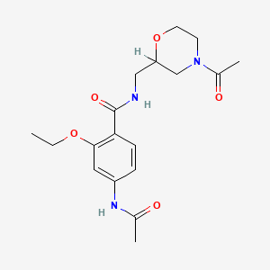 N,N-Diacetyl Des-5'-chloro-4-fluorobenzyl Mosapride