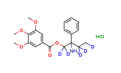 N,N-Didesmethyl Trimebutine-d5 Hydrochloride