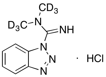N,N-Dimethyl-d6-1H-benzotriazole-1-carboximidamide Hydrochloride