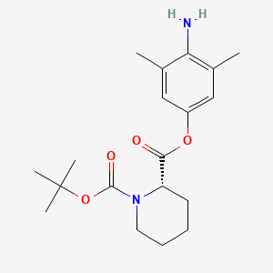 N-tert-Butyloxycarbonyl-L-pipecolic Acid 2,6-Dimethyl-benzenamine Ester