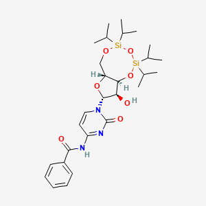 N4-Benzoyl-3,5-O-(1,1,3,3-tetraisopropyl-1,3-disiloxanediyl)cytidine