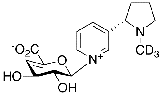 Nicotine-d3 N-(4-Deoxy-4,5-didehydro)-b-D-glucuronide