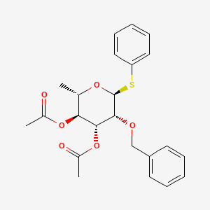Phenyl 3,4-Di-O-acetyl-α-O-benzyl-1-thio-α-L-rhamnopyranoside