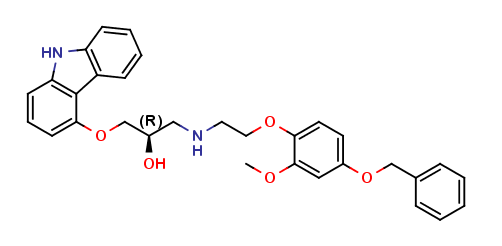 (R)-(+)-4-Benzyloxyphenyl Carvedilol