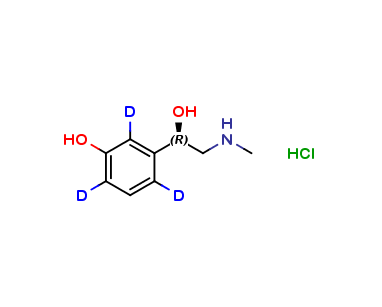 (R)-(-)-Phenylephrine D3 Hydrochloride