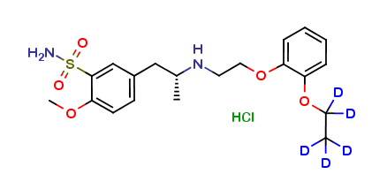 (R)-(-)-Tamsulosin D5 Hydrochloride
