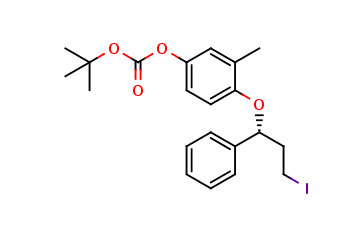 (R)-(2-Methyl-4-tert-butylcarbonate)benzene 1-(1-Phenyl-3-iodopropyl) Ether