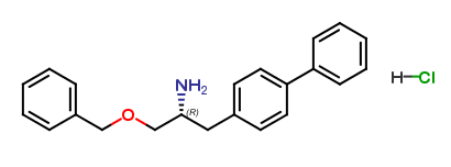 (R)-1-([1,1'-biphenyl]-4-yl)-3-(benzyloxy)propan-2-amine hydrochloride