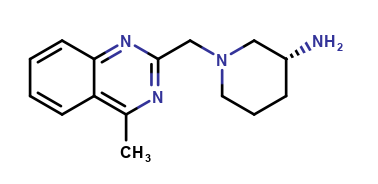 (R)-1-((4-methylquinazolin-2-yl)methyl)piperidin-3-amine