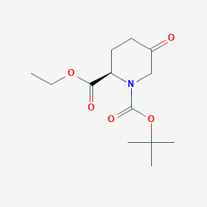 (R)-1-tert-Butyl 2-ethyl 5-oxopiperidine-1,2-dicarboxylate
