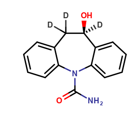 (R)-10-Monohydroxy-10,11-dihydro Carbamazepine-d3