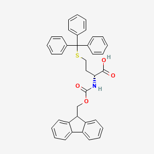 (R)-2-((((9H-Fluoren-9-yl)methoxy)carbonyl)amino)-4-(tritylthio)butanoic acid
