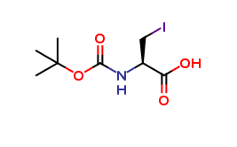 (R)-2-((tert-Butoxycarbonyl)amino)-3-iodopropanoic Acid