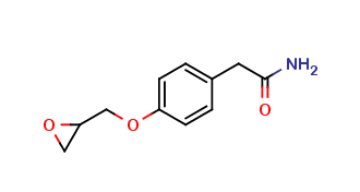 (R)-2-(4-(oxiran-2-ylmethoxy)phenyl)acetamide