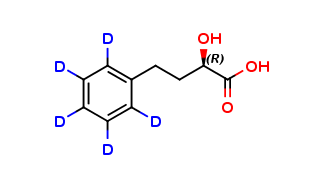 (R)-2-Hydroxy-4-phenylbutyric Acid-d5