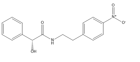 (R)-2-hydroxy-N-(4-nitrophenethyl)-2-phenylacetamide