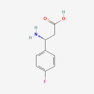 (R)-3-(p-fluorophenyl)-beta-alanine