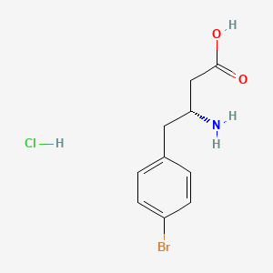 (R)-3-Amino-4-(4-bromophenyl)butanoic acid hydrochloride