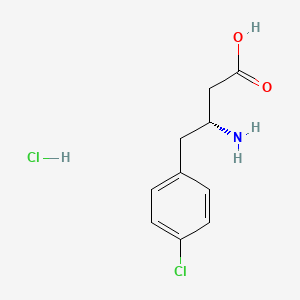 (R)-3-Amino-4-(4-chlorophenyl)butanoic acid hydrochloride