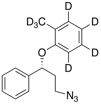 (R)-3-Azido-1-phenyl-1-(2-methylphenoxy-d7)propane