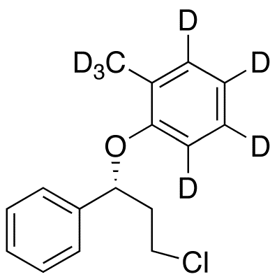 (R)-3-Chloro-1-phenyl-1-(2-methylphenoxy-d7)propane