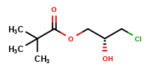 (R)-3-chloro-2-hydroxypropyl pivalate