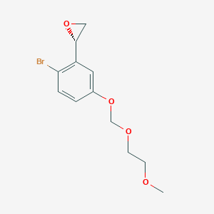 (R)-4-Bromo-3-(2-oxiranyl)-phenol 1-O-(2-Methoxyethoxymethyl) Ether