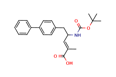 (R)-5-biphenyl-4-yl-4-tert-butoxycarbonylamino-2-methyl-pent-(E)-2-enoic acid