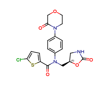 (R)-5-chloro-N-(4-(3-oxomorpholino)phenyl)-N-((2-oxooxazolidin-5-yl)methyl)thiophene-2-carboxamide
