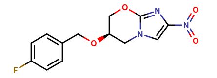 (R)-6-((4-Fluorobenzyl)oxy)-2-nitro-6,7-dihydro-5H-imidazo[2,1-b][1,3]oxazine
