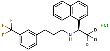 (R)-Cinacalcet-D3 Hydrochloride