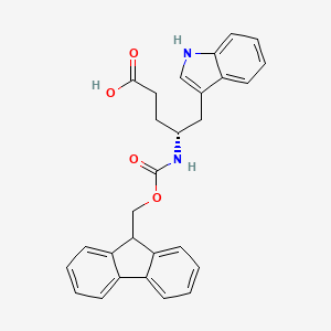 (R)-Fmoc-4-amino-5-(1h-indol-3-yl)-pentanoic acid