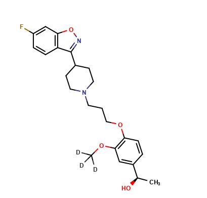 (R)-Hydroxy Iloperidone-d3