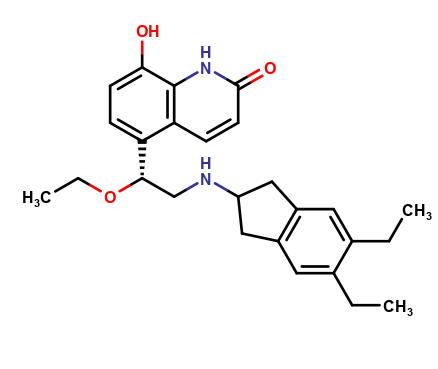 (R)-Indacaterol Ethyl Ether