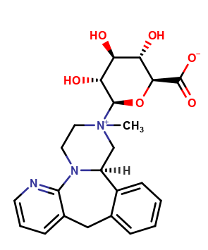 (R)-Mirtazapine quaternary ammonium glucuronide