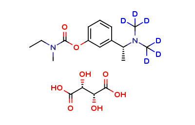 (R)-Rivastigmine D6 tartrate